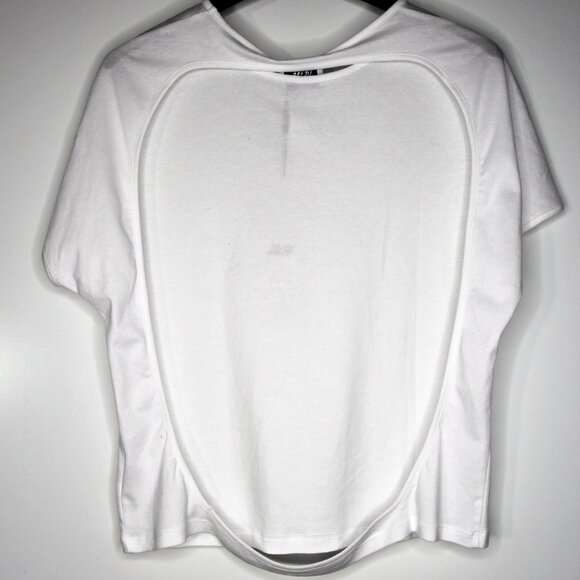 BNWT AW20 VEJAS OPEN BACK COTTON TSHIRT 34 - Picture 3 of 10